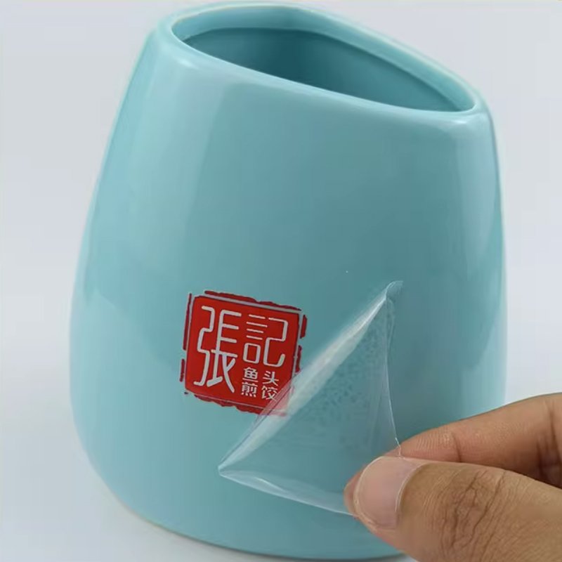 Factory Printing Logo Printing Three-Dimensional Logo Non-Heat Transfer Label Uv Crystal Transfer Stickers For Gift Boxes