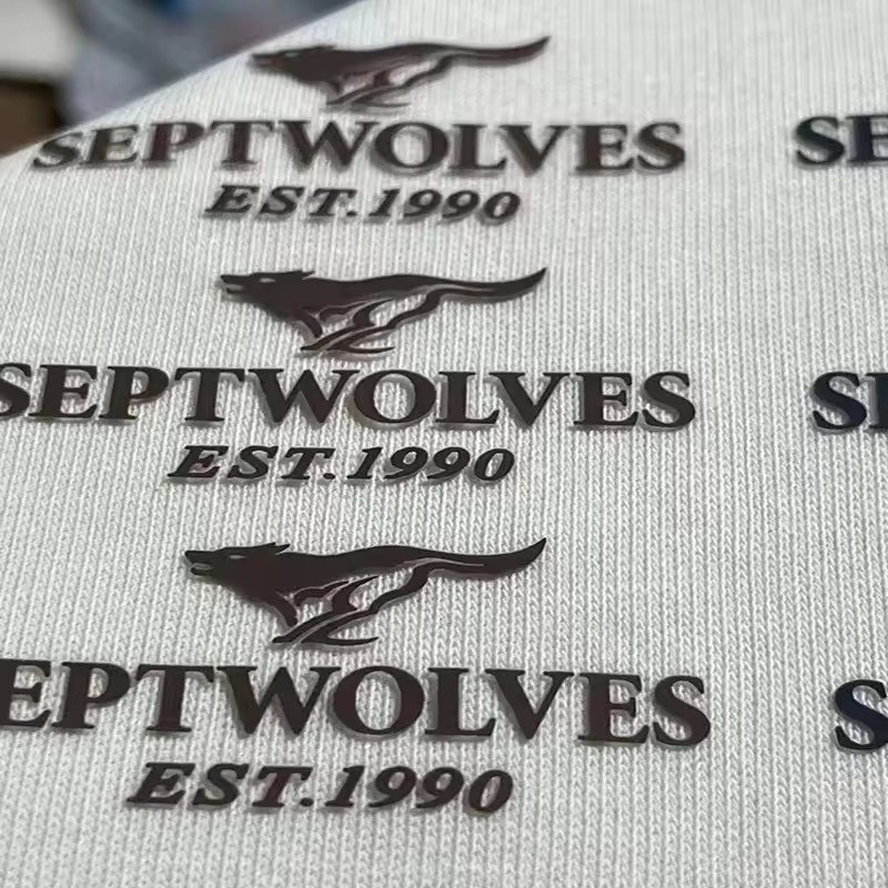 Premium Materials Oem Custom Transfer Printing 3D Silicone Logo Heat Transfer Printing 3D Silicone Transfer For Clothes