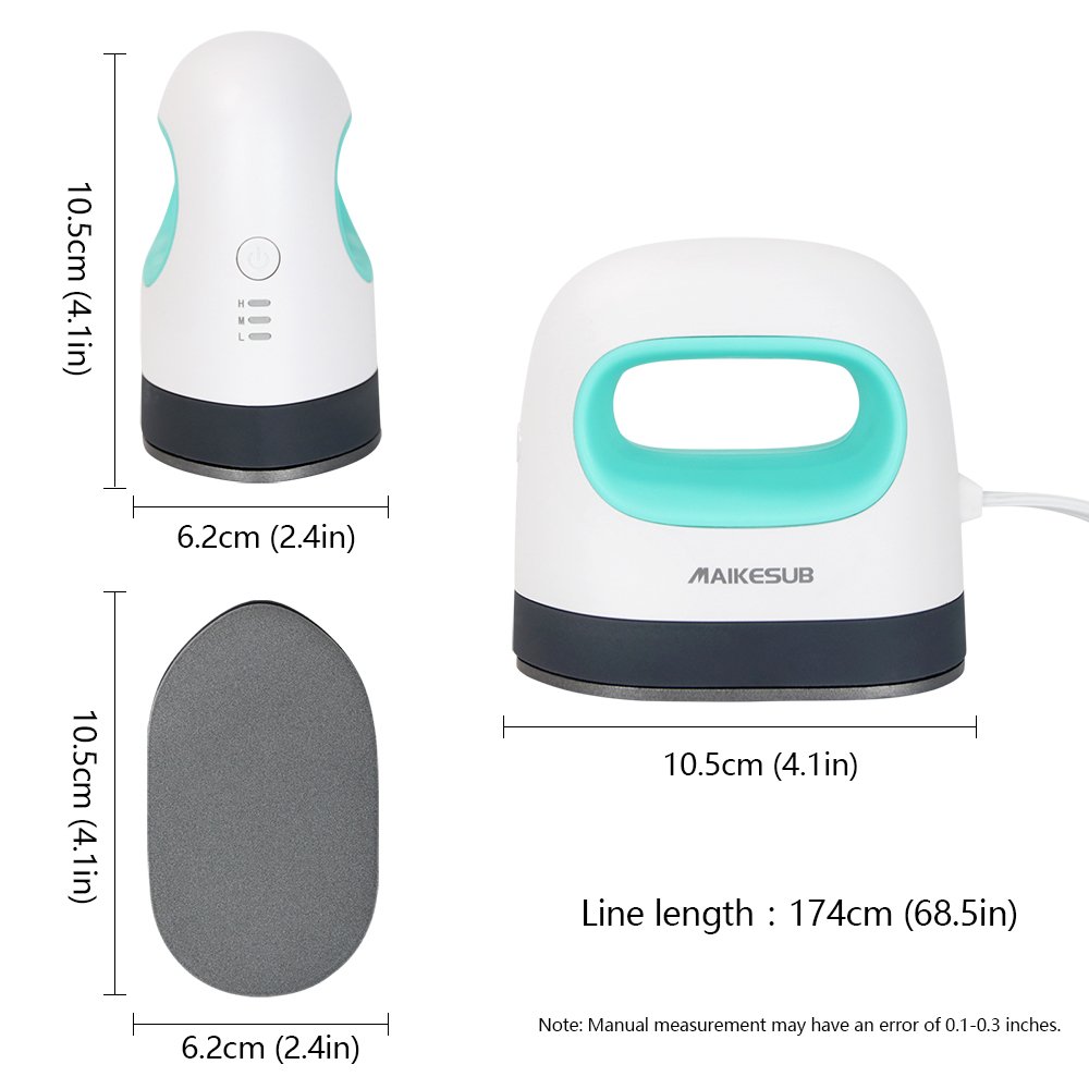 Mini Heat Press Machine Easy to Use for T Shirts Shoes Hats Small HTV Iron-on Vinyl Projects Portable Heating Transfer Iron
