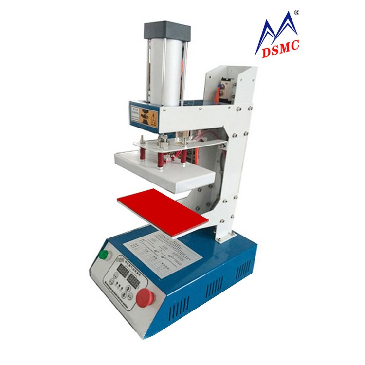 Hot pneumatic heat transfer t shirt printing machine mobile phone case press machine