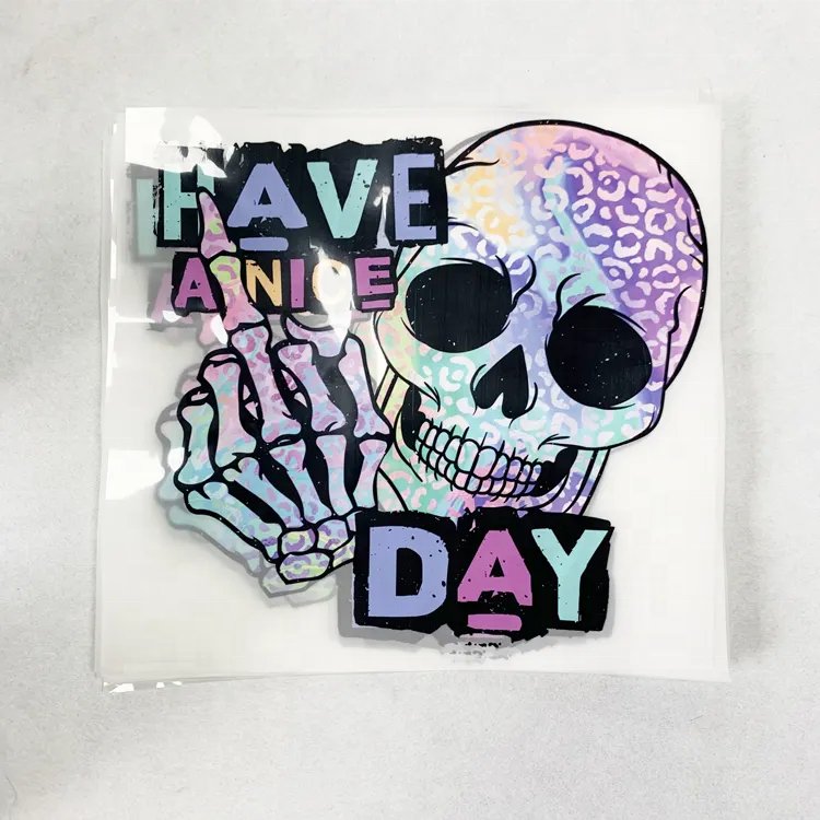 High Grade Custom DTF Heat Transfer Vinyl Ready To Press Transfer Sticker labels Plastisol Heat Transfer Designs For T Shirts