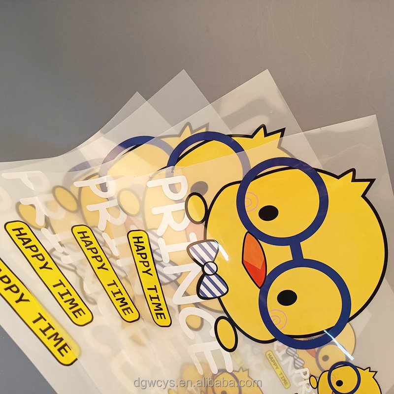 New Design Custom Discolorable Tiger Logo Plastisol Heat Transfers Printing Press Clothing Label for T-shirt