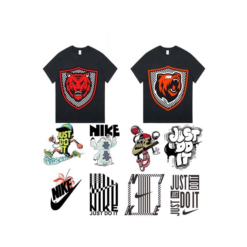 Fast Sample Custom Plastic DTF Heat Transfer Printing Creative Logo Ready To Press garment