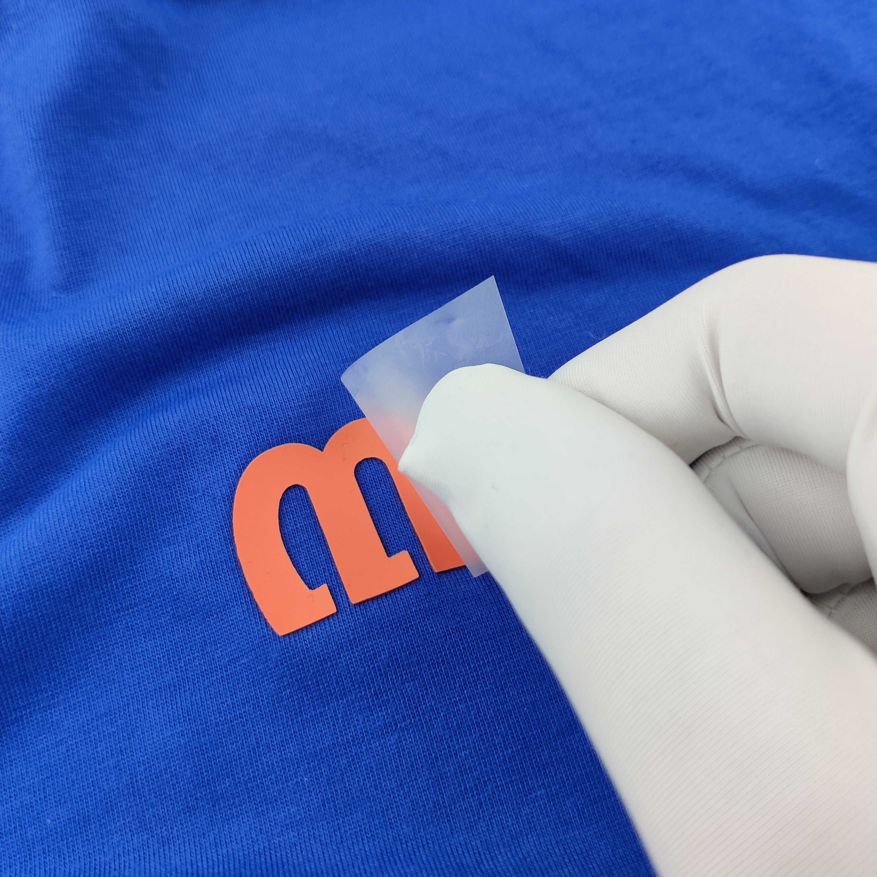 Custom Clothing Tags Iron on Tagless Neck Heat Transfer Labels for T Shirts