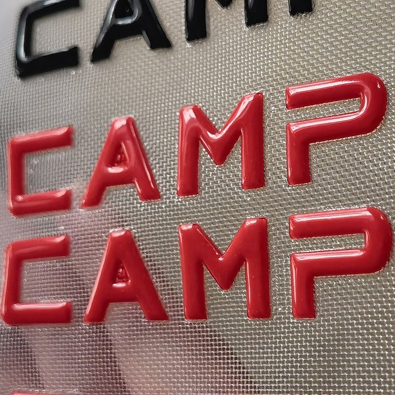 Factory customized low-priced PVC logo 3D patch Embossed label 3M adhesive backing Stick letters transfer print for plastic