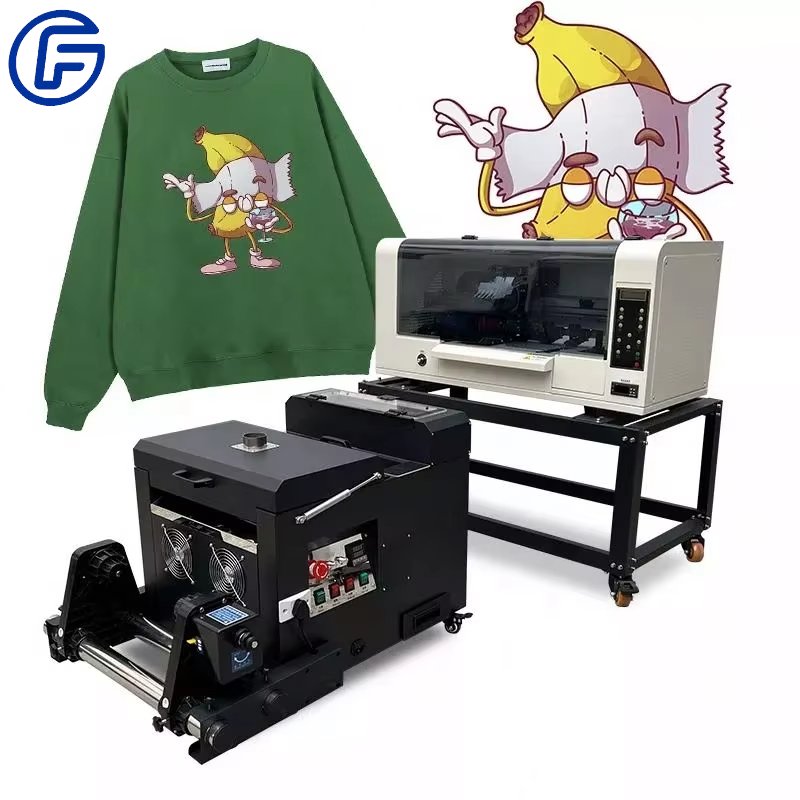 A3 all in one xp600 Dtf Printer Printing Machine xp600 i3200 Printer Dtf