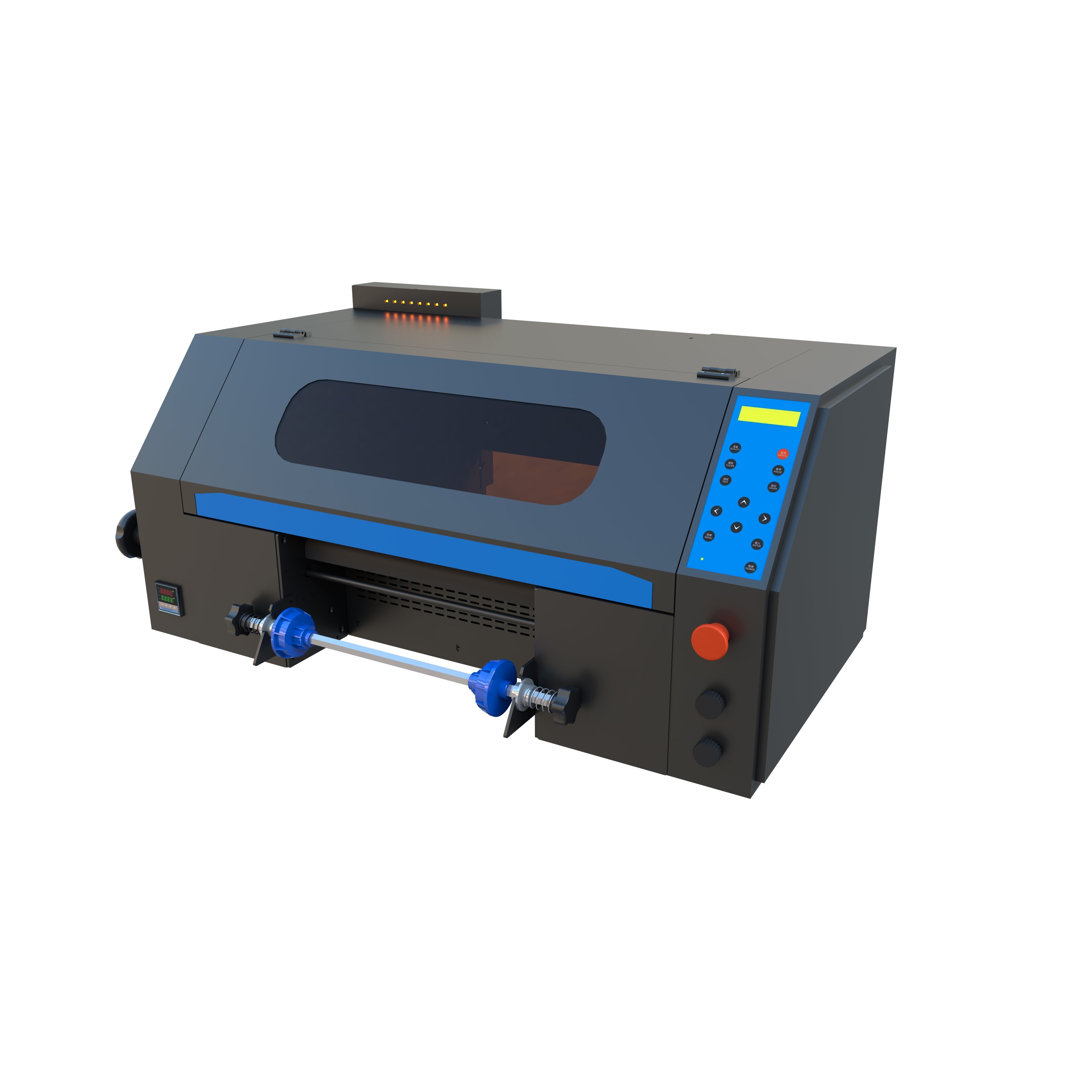 MSERIN multicolor 30cm Small UV PET Film Transfer Printing Machine