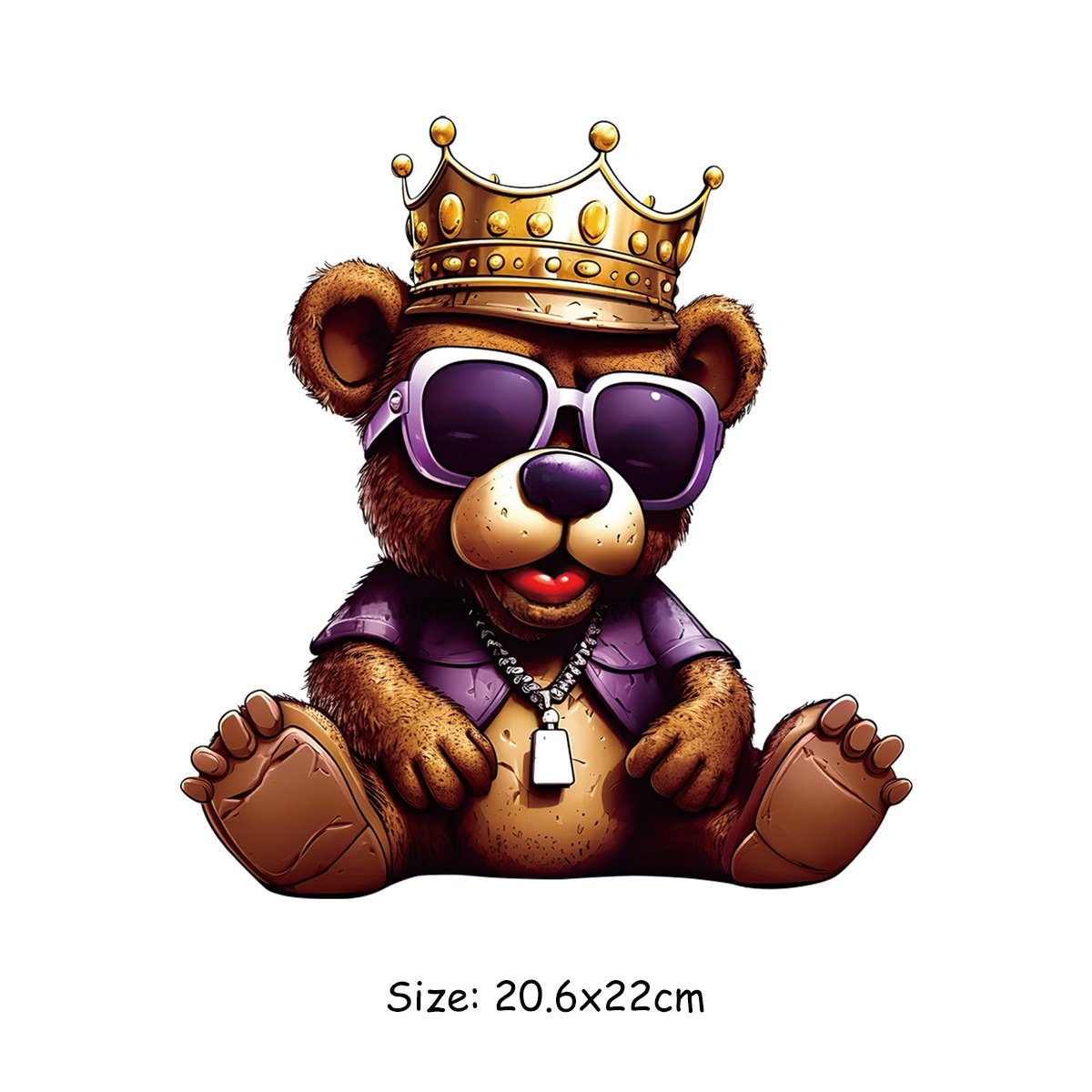 Hot Sale Fashion Animal Screen Transfer Print Cool Animal Vinyl Printing Dtf Heat Transfers Heat Press Sticker for T Shirt