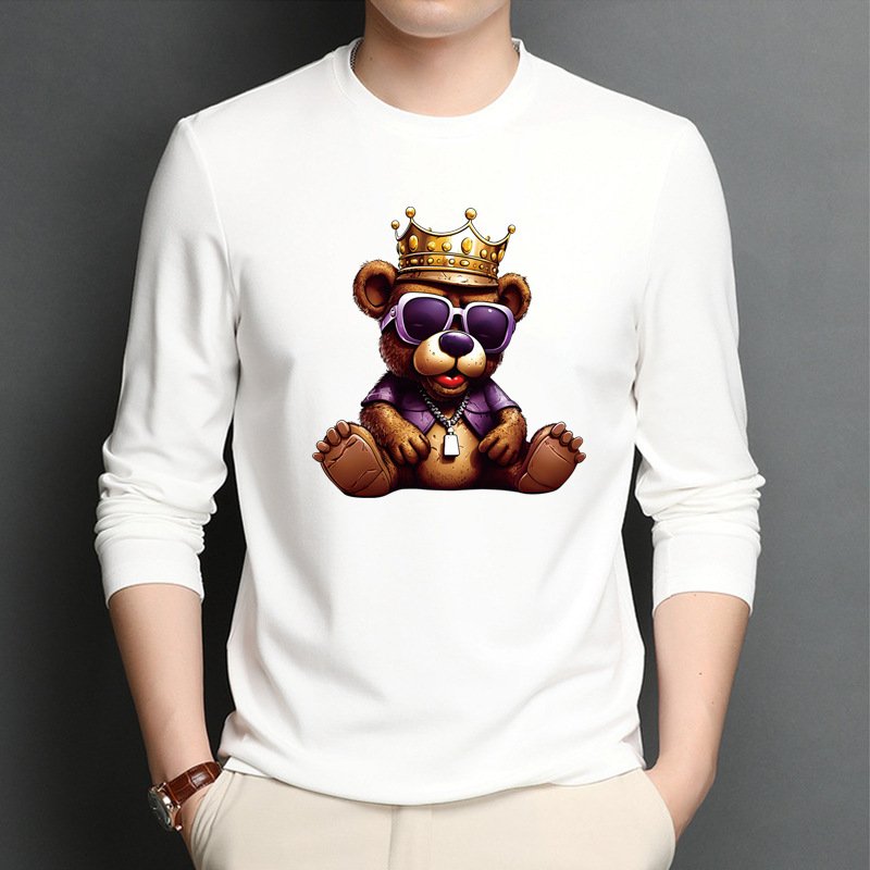 Hot Sale Fashion Animal Screen Transfer Print Cool Animal Vinyl Printing Dtf Heat Transfers Heat Press Sticker for T Shirt