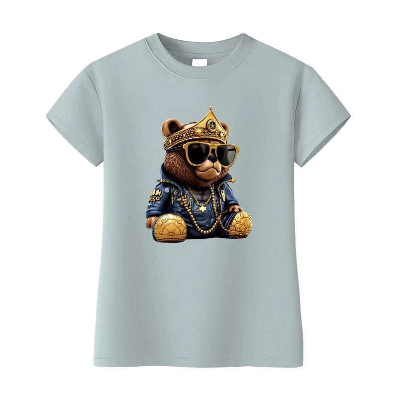 Hot Sale Fashion Animal Screen Transfer Print Cool Animal Vinyl Printing Dtf Heat Transfers Heat Press Sticker for T Shirt