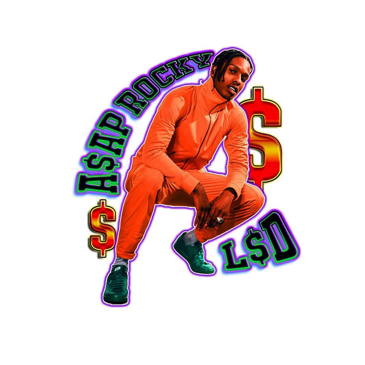 DTF Printed Labels Designer Custom Logo Hip Hop Style Plastisol Transfer Printing for T Shirts