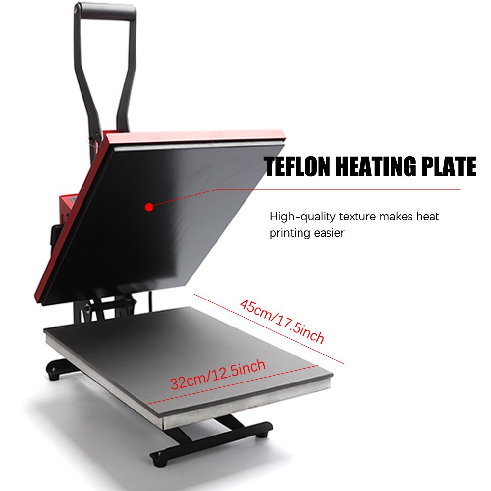 32*45CM High Pressure Heat Transfer Machine A3 Size Heat Press Machine for T-Shirt Sublimation Printing
