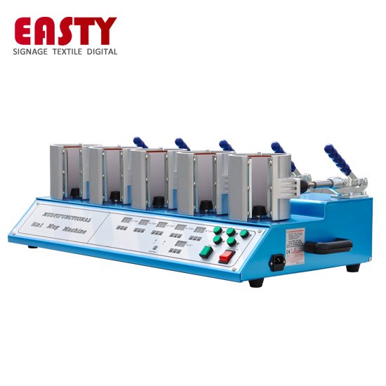 Easty 5 in 1 Sublimation Mug Heat Press Printing Machine