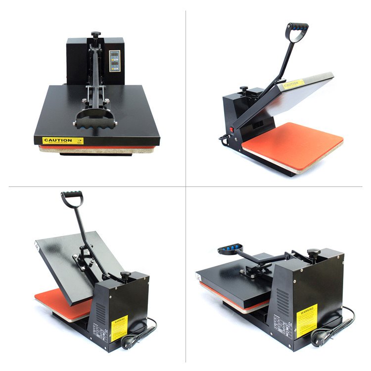 Flatbed sublimation 40*60cm heat press machine for T-shirt hat bag heat transfer printing