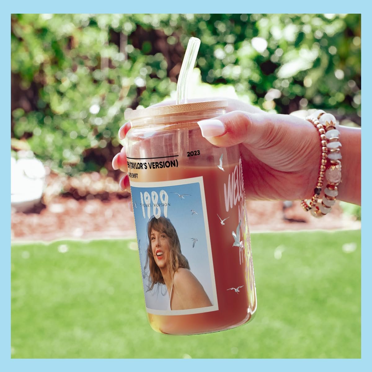 Custom Size UV DTF Transfer Printing Stickers Waterproof Cartoon Cup Wraps Decals Tumbler Glasses PET Material Heat Transfer