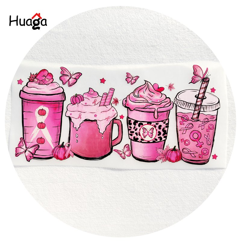 Huaga DTF Digital Printing Ready To Press Heat Transfer Designs For T Shirts Clothes Hoodies Bags Hats