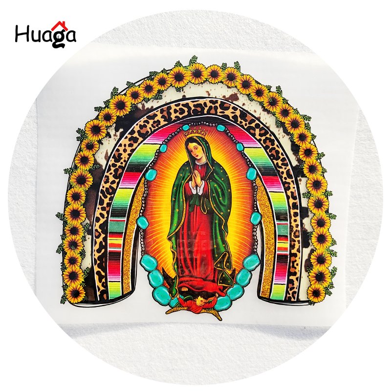 Huaga DTF Digital Printing Ready To Press Heat Transfer Designs For T Shirts Clothes Hoodies Bags Hats