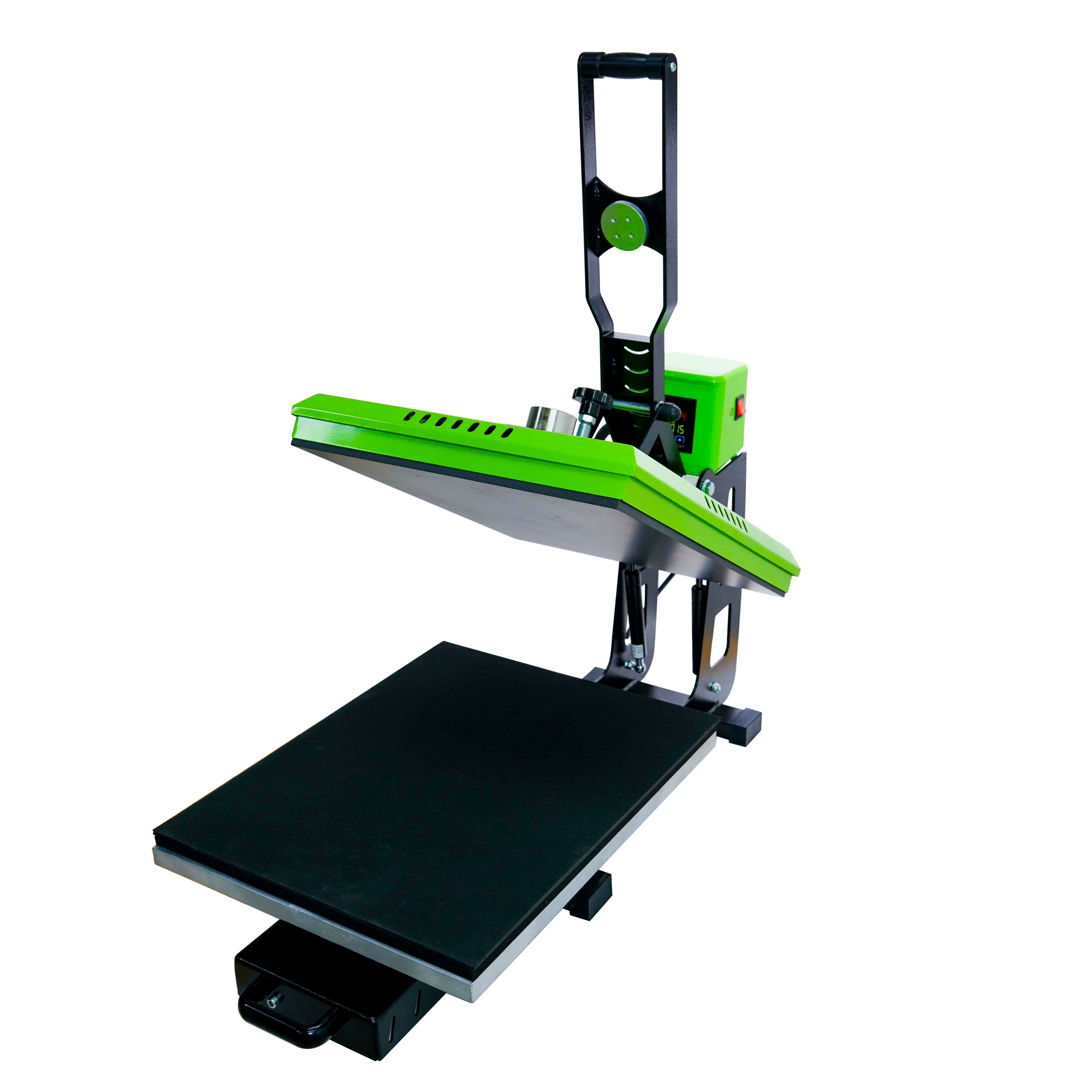 Auplex 15in 38x38cm swing away heat press machine hat AP1715