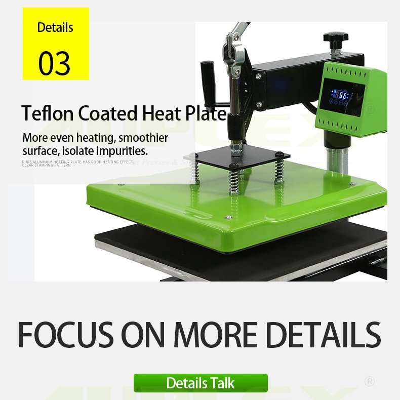 T shirt Heat Press Machine Kopen Maquina Imprimir Camisetas Ponc Iron-on Transfer Printing 16 by 24 Heat Press