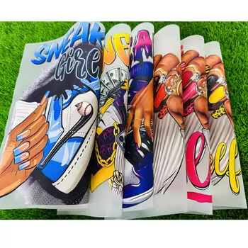 High quality heat transfer sticker transfer printing Brand design custom transfers dtf stickers for t-shirts