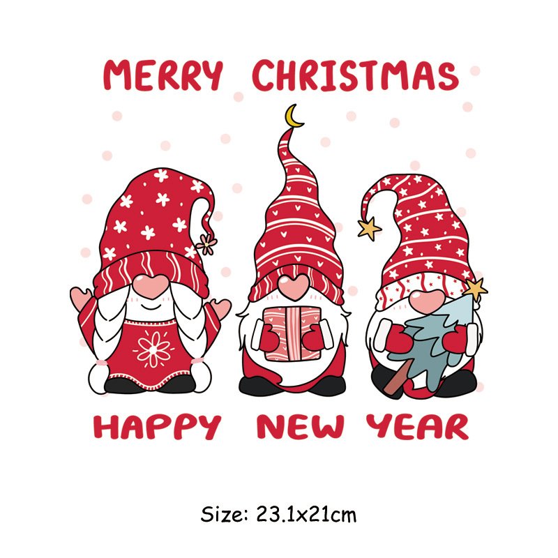 Caadhy New Arrival Dtf Thermal Heat Transfers High Quality Christmas Sheets Transfer Printing for Clothing