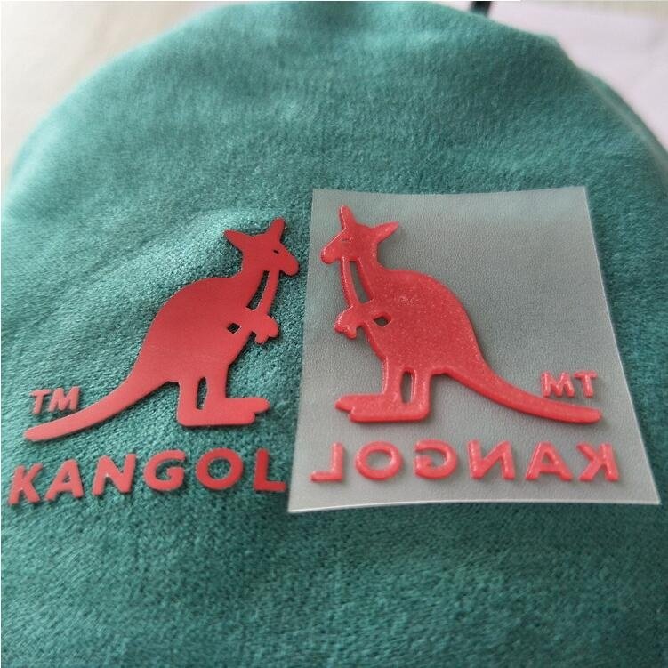 KALA 3D silicone heat transfer printing label for T-shirt in China