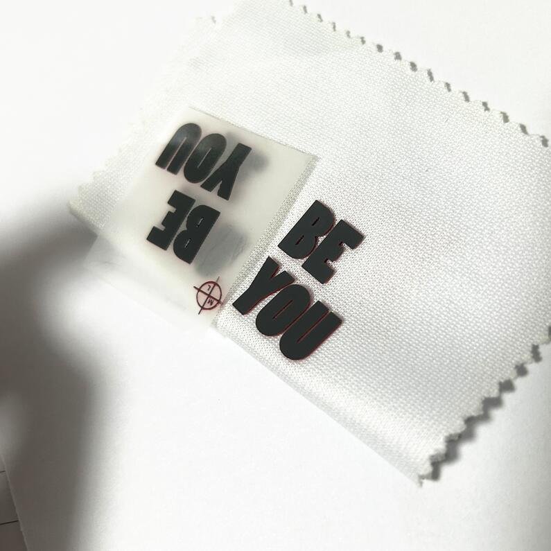 KALA 3D silicone heat transfer printing label for T-shirt in China