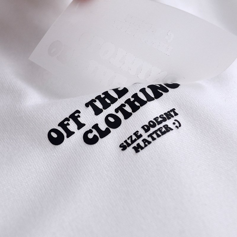 Custom Print 3D Logo Clothes Thermal Transfer Hot Vinyl Iron Sticker Silicone Heat Transfer Printing Labels For Garment