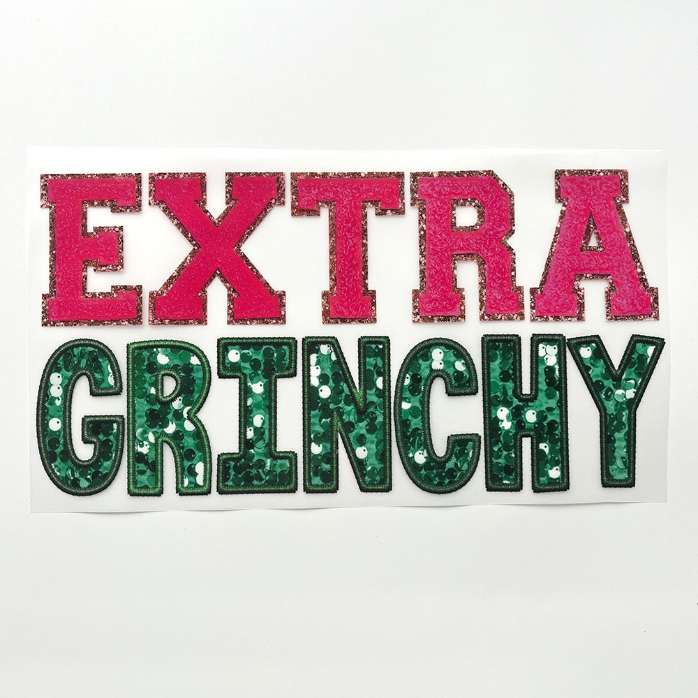 Customize Christmas pink DTF Heat Transfers Popular Santa DTF heat Transfers For Hoodies t shirt