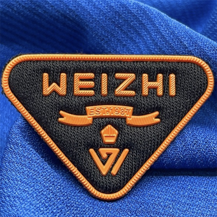 High Quality Custom 3d Tpu Raised Effect Heat Transfer Patches Iron On Clothing Badge