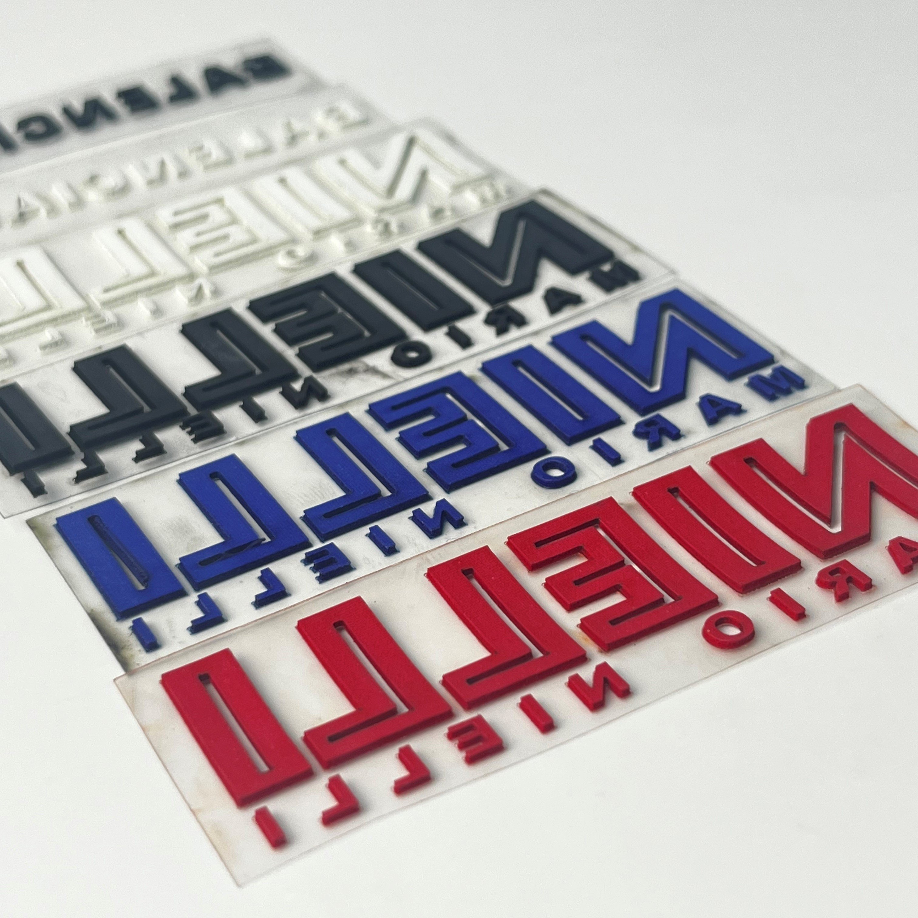 Wholesale High Quality 3D Silicone Transfer Printing Vinyl DTF T-Shirts and Clothing 3D Silicone Heat Transfers