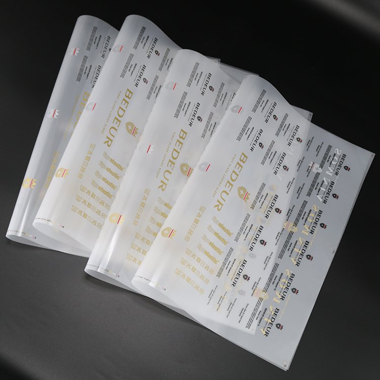 Wholesale Custom Brand Printed Logo Low MOQ DTF Heat Transfers Printing Designs Labels for T Shirts