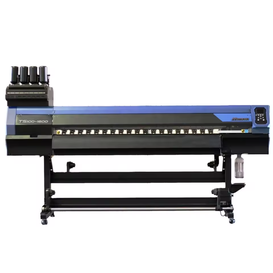 Original Mimaki TS100-1600 Automatic Sublimation Heat Transfer Inkjet Printer for Textiles Printing