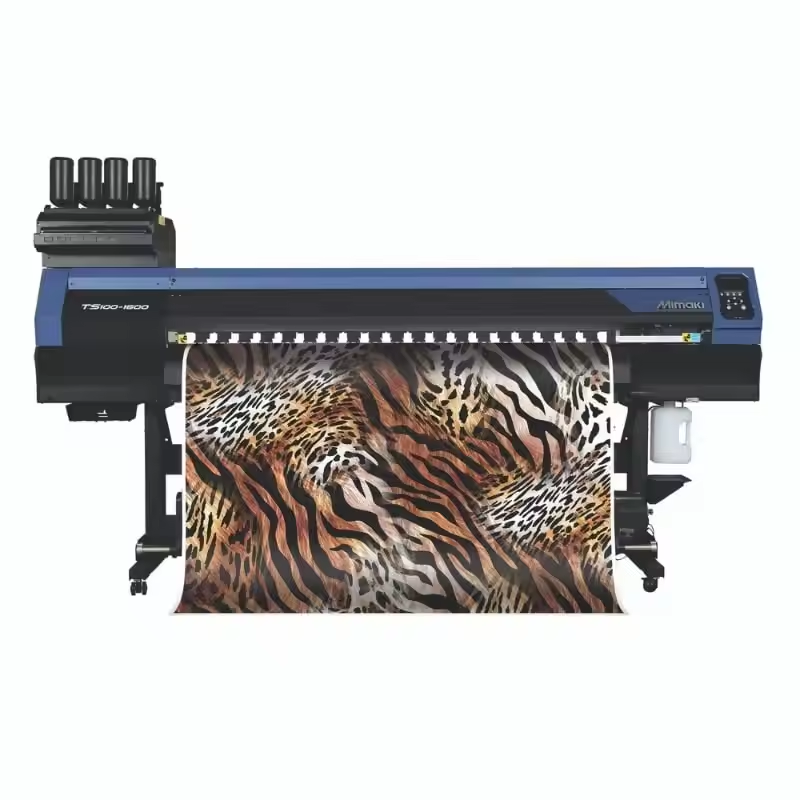 Original Mimaki TS100-1600 Automatic Sublimation Heat Transfer Inkjet Printer for Textiles Printing