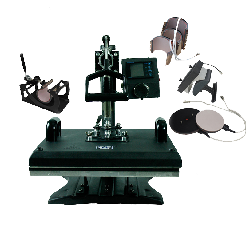 Sublimation Thermal Transfer Estampadora Press 8 in 1 Heat Press Machine