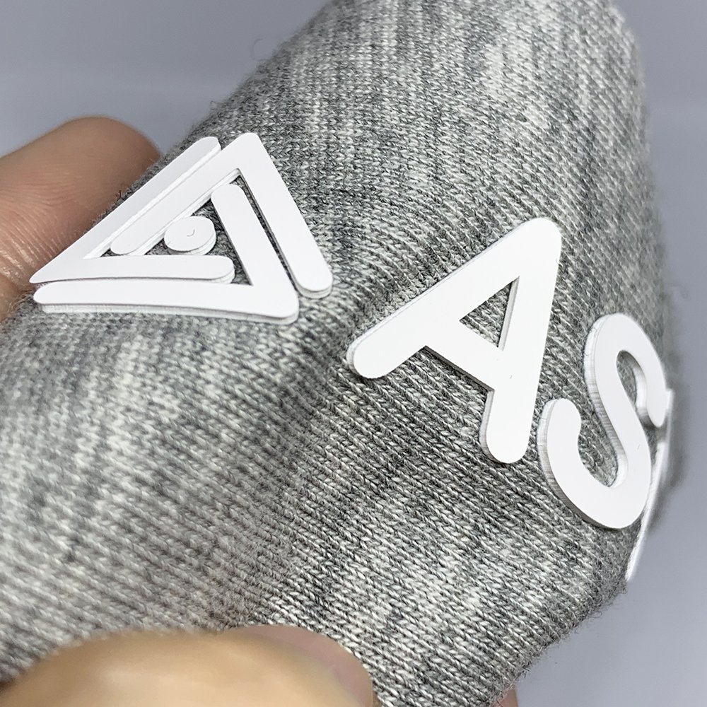 Custom Print 3D Logo Silicone Heat Transfer Printing Label for Garment Clothes DIY Thermal Transfer Hot Vinyl Iron Sticker