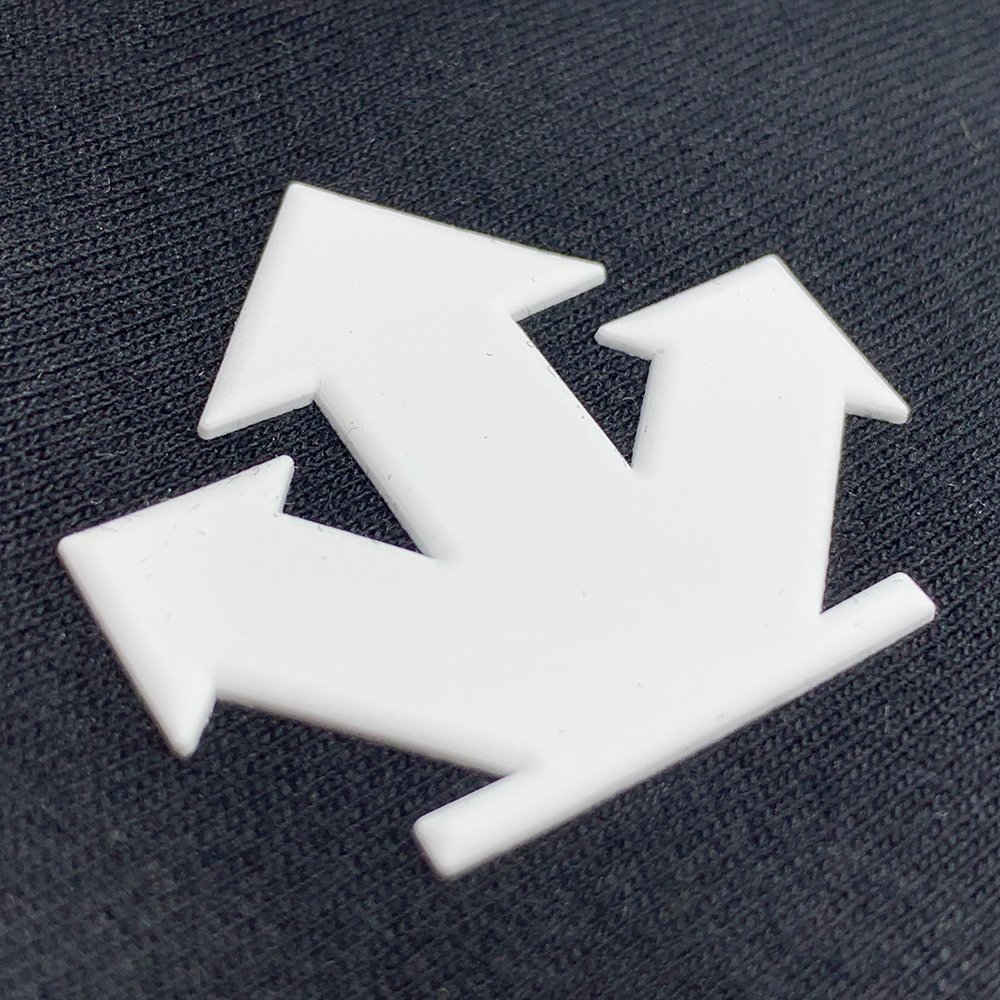 Custom Print 3D Logo Silicone Heat Transfer Printing Label for Garment Clothes DIY Thermal Transfer Hot Vinyl Iron Sticker