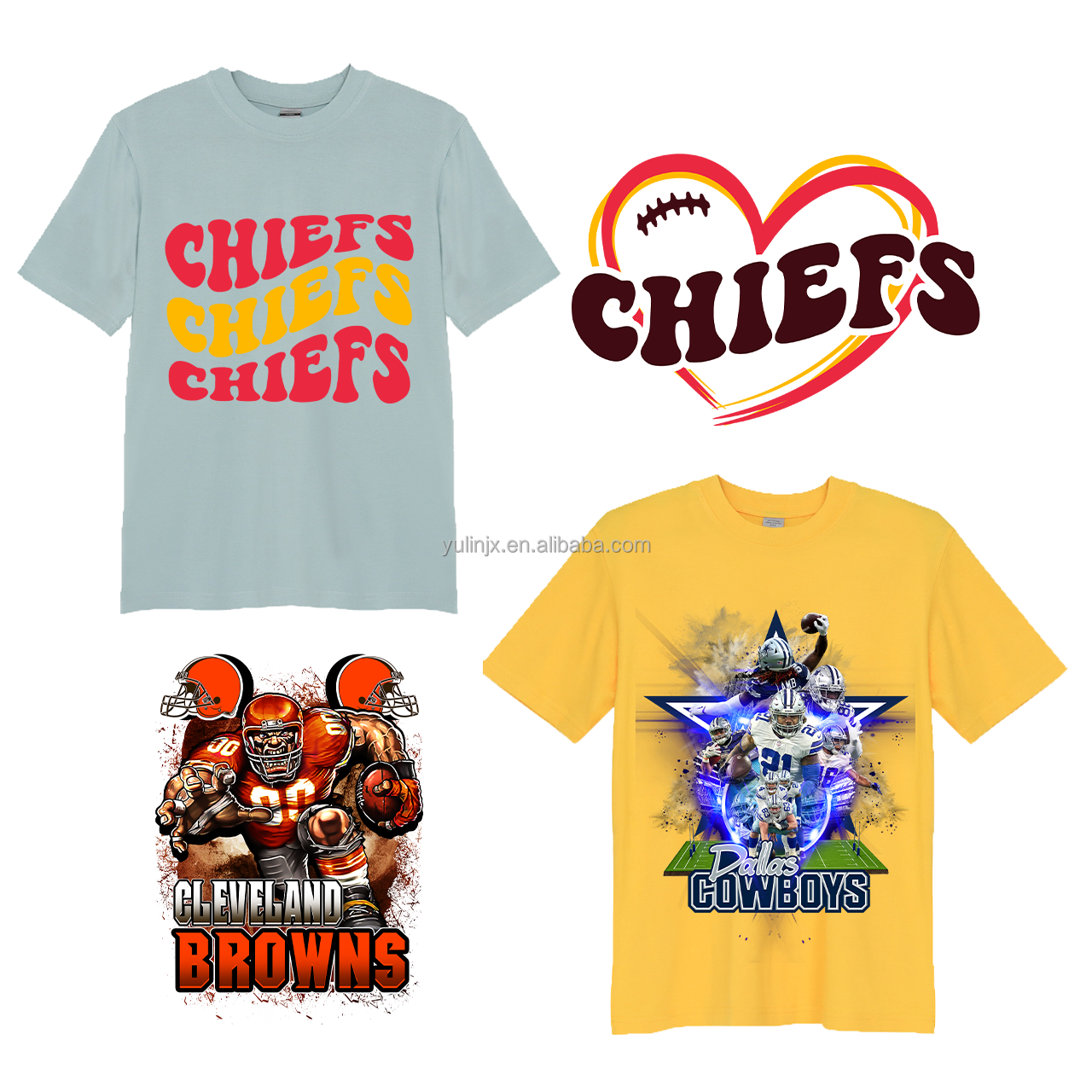 Wholesale factory durable washing custom labels heat press dtf film dtf transfers printing for t shirt