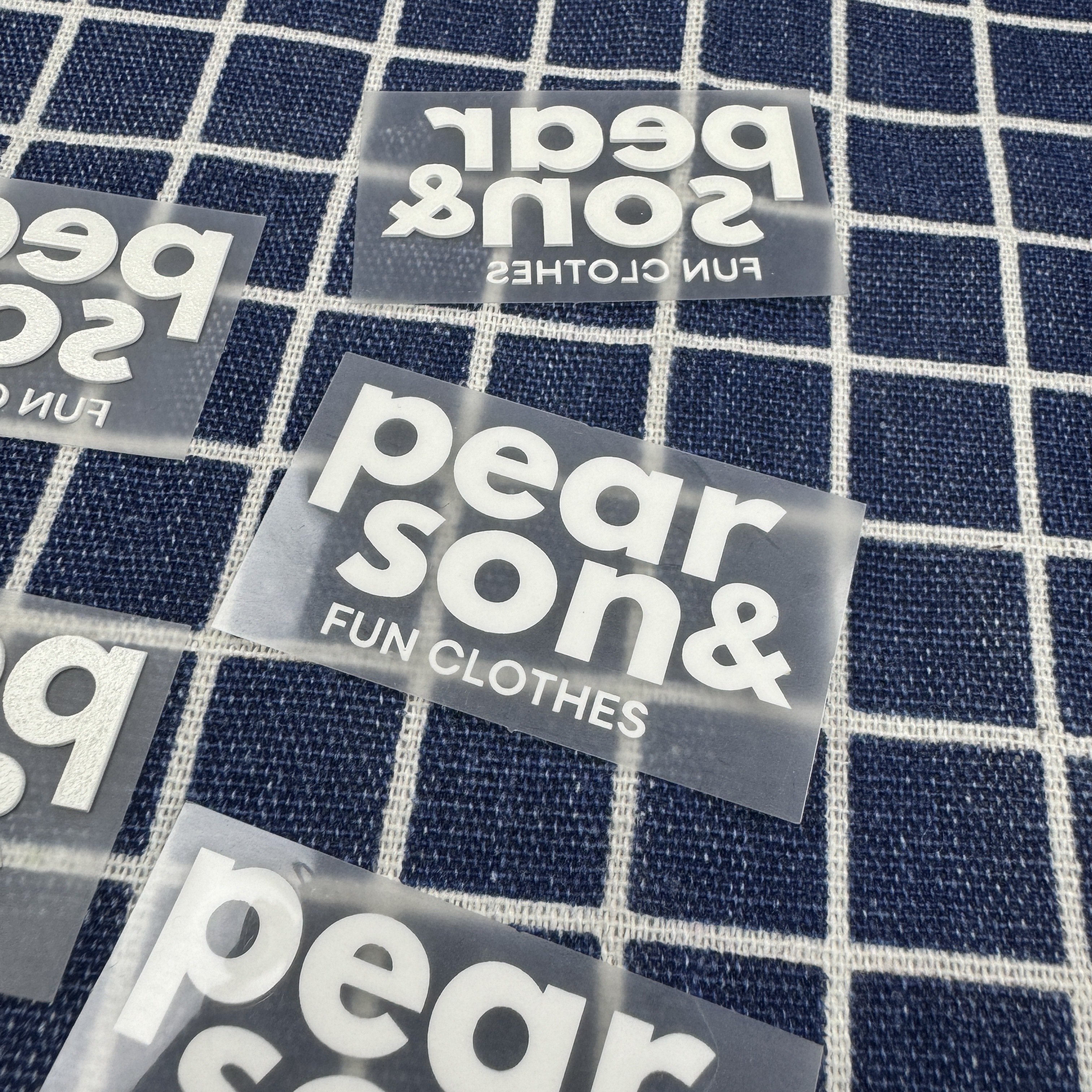 Labels Maker Custom 3d silicone heat transfer Brand logo Sticker iron on transfer print on t-shirt