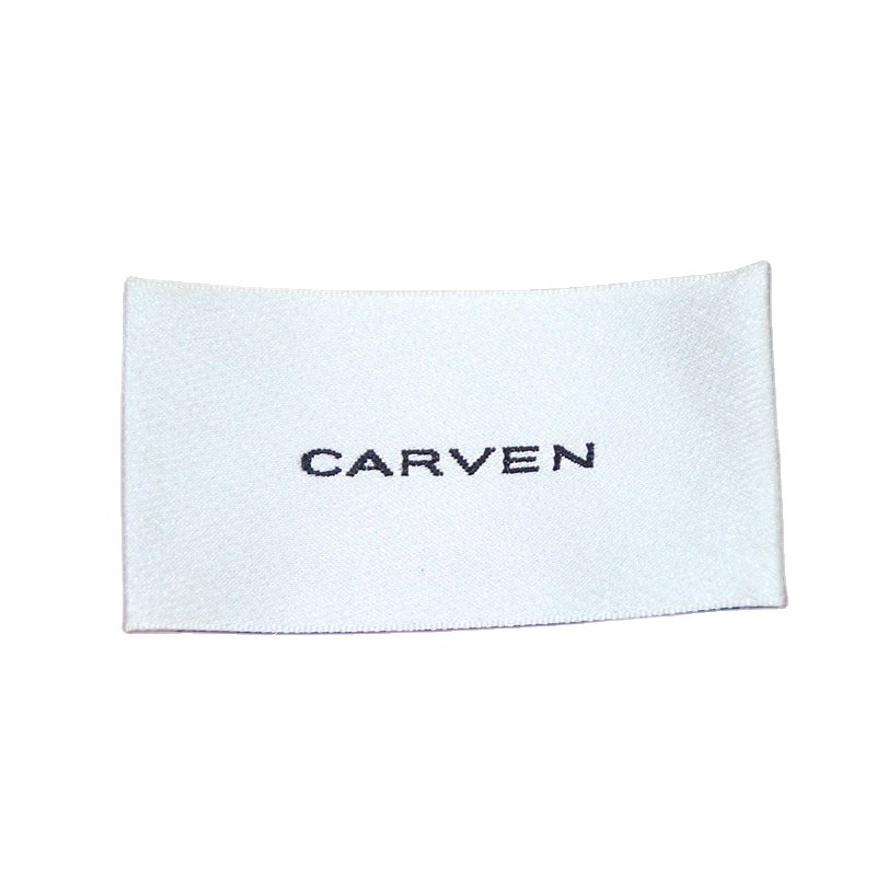 Design Your Custom Tagless Care Clothing Labels Garment T-Shirt Washable Neck Label Thermal Iron On Logo Heat Transfer Label