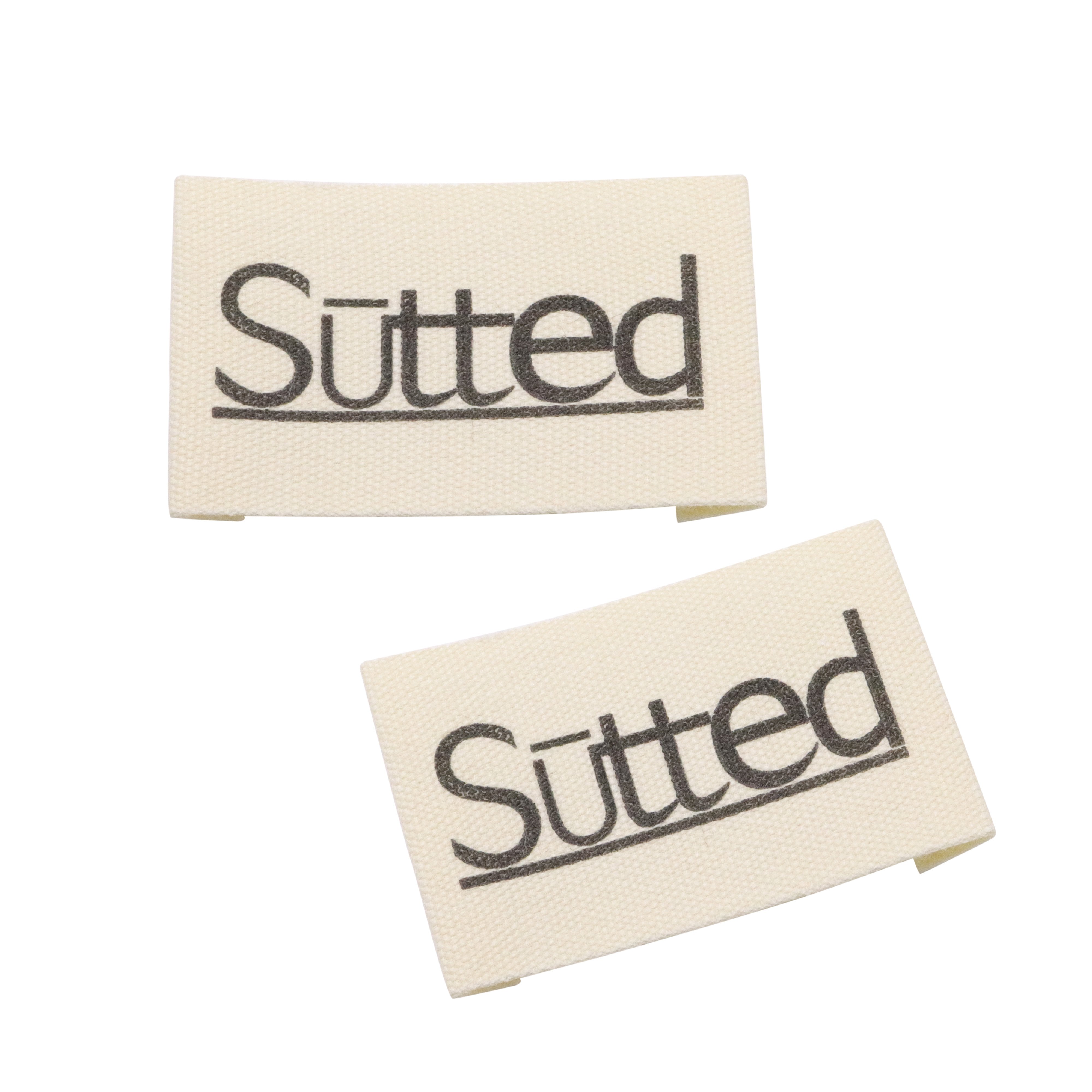 Design Your Custom Tagless Care Clothing Labels Garment T-Shirt Washable Neck Label Thermal Iron On Logo Heat Transfer Label