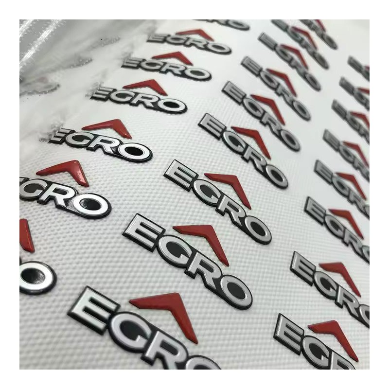 Customized 3D silicone printing heat transfer heat transfer silicone label made embossed logo PVC rubber patch for clothing/bag