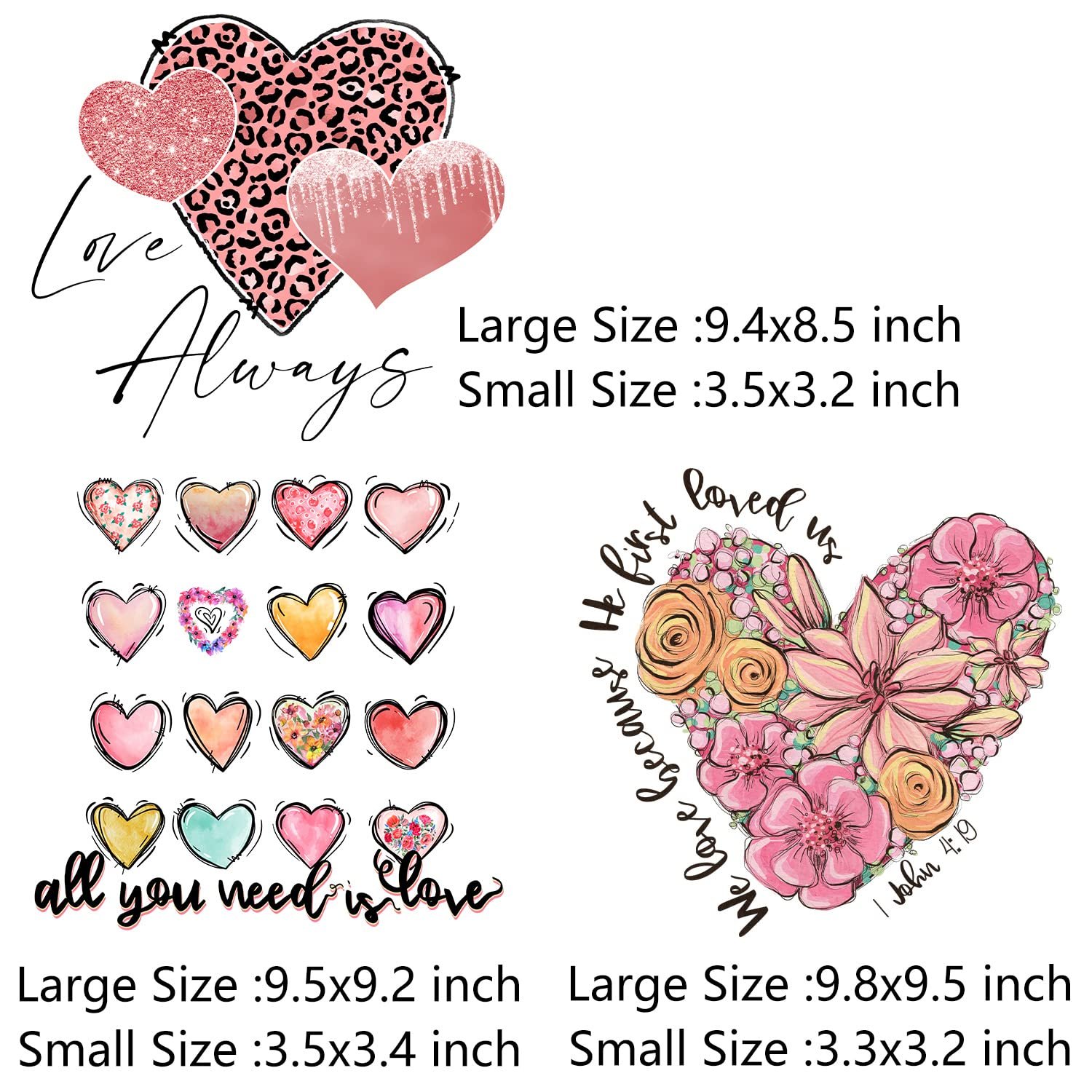 High Quality Heat Transfer Sticker For Garment Dtf Transfer Sheets Pack Custom Heat Transfer Print Screen Printed Sticker