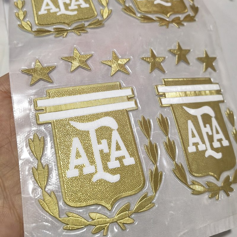 Hot Sale Custom Woven Clothing Labels Leather Logo high-frequency Heat transfer printing Luxury Patches for garment