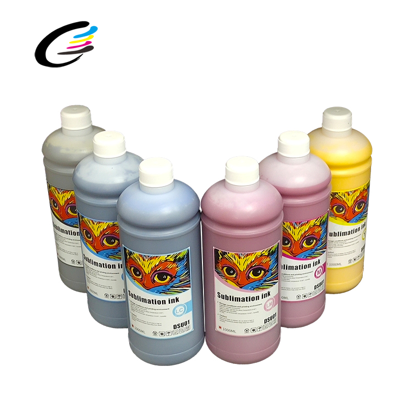 FCOLOR Korea Import Heat Transfer Ink 1000ml Korea Inktec Sublimation Ink for DX5