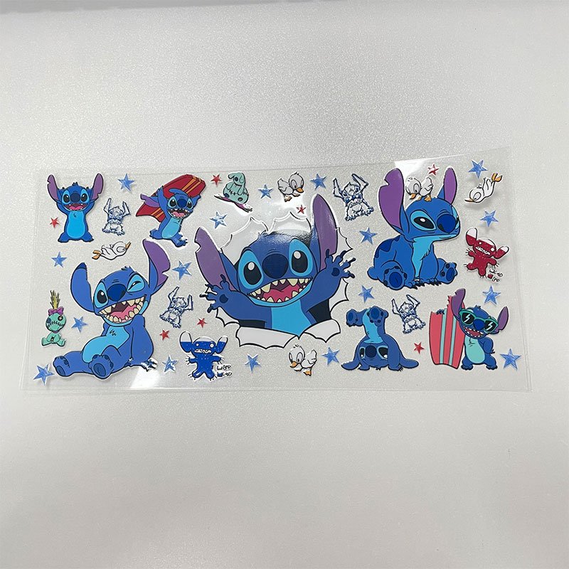 10000 designs 16 oz uv dtf cup wrap transfers anime themed 16oz 20oz uvdtf decals watrtproof stickers