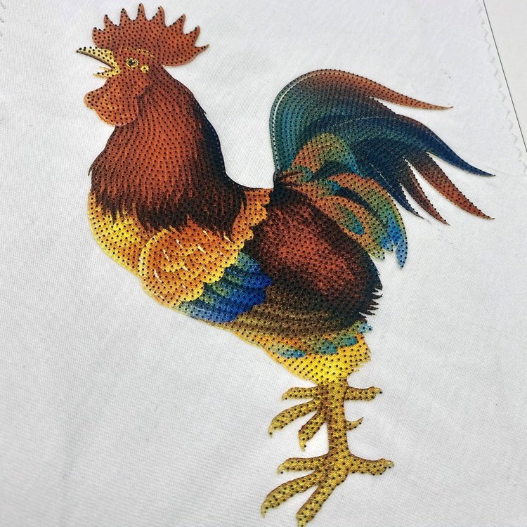 Thermal transfer PET film ink for clothing polyester fabric silicone toothbrush effect textile screen printing ink