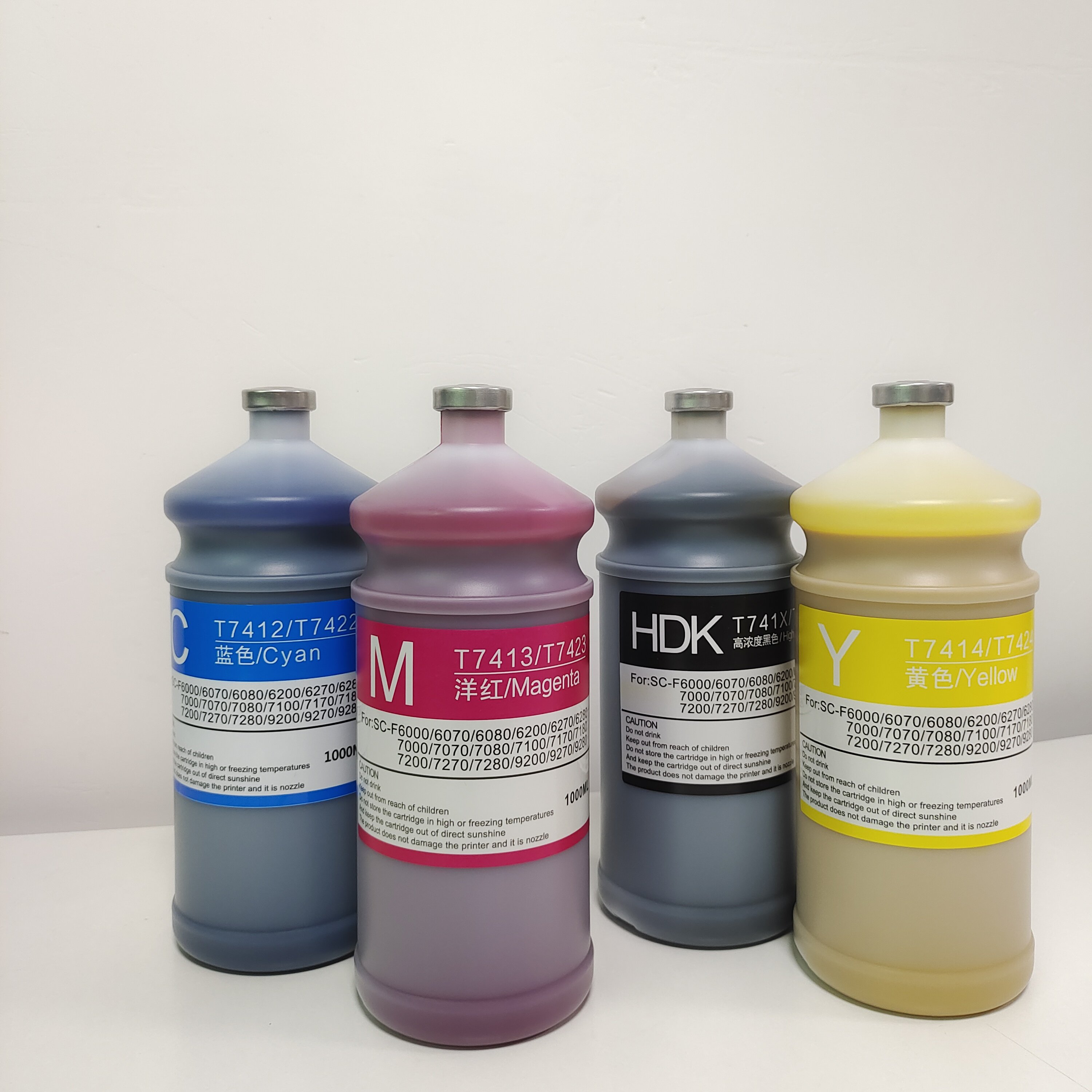 Heat transfer substitute epson dye sublimation ink for Epson F6070 F6270 F6200 F7270 F6200 F7200 F9200 F9370