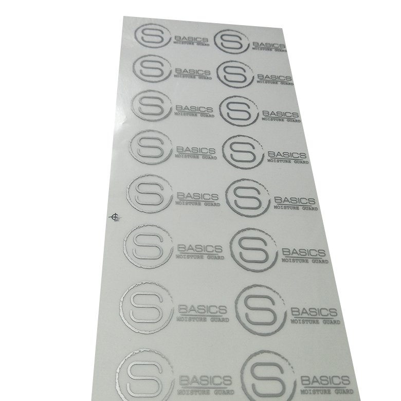 Customize wash care label heat press transfer vinyl back neck label iron on stickers screen print offset printers neck label