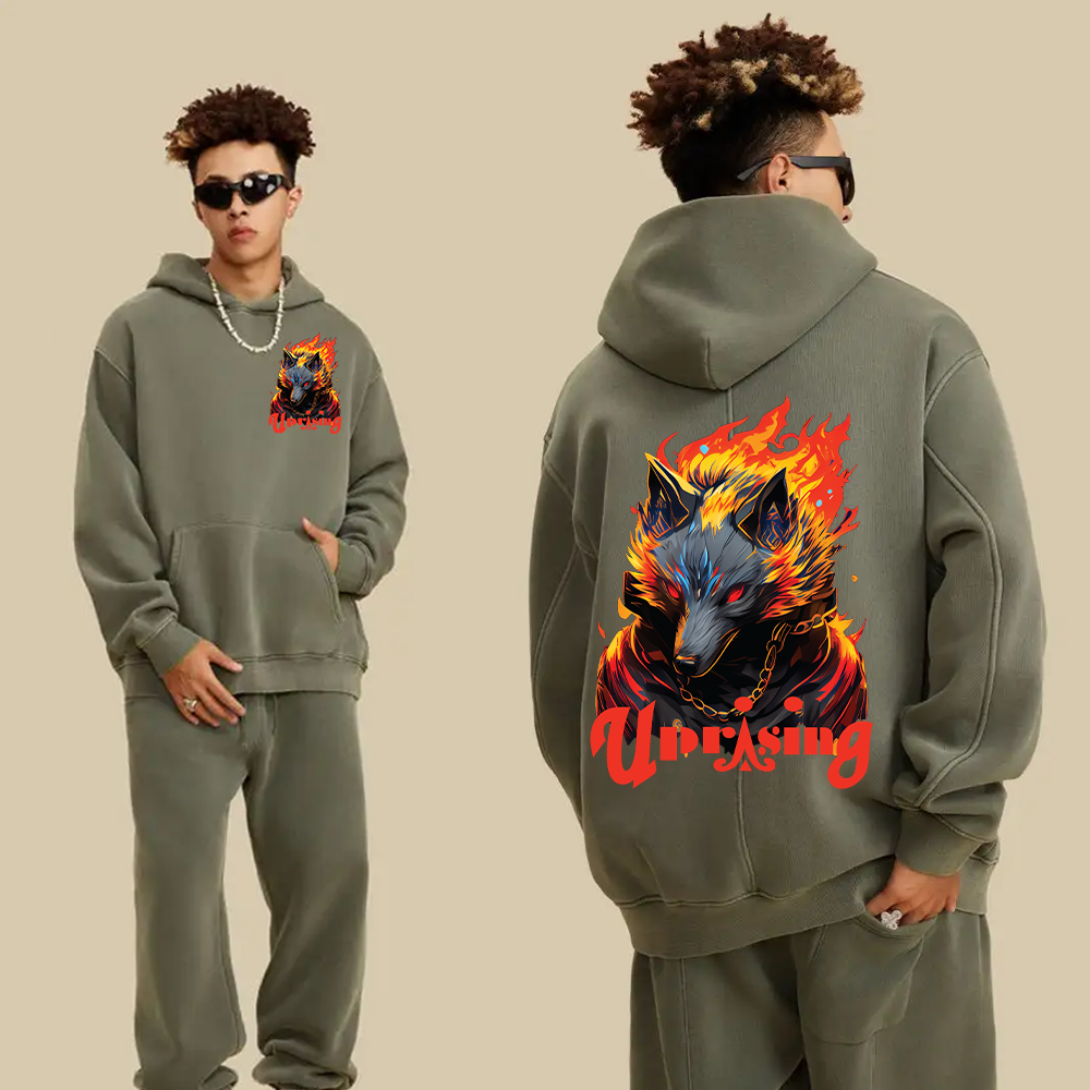 Yunshang custom logo dtf transfers printing Screen Vinyl halloween heat transfer 100% cotton Hoodie clothing for men women